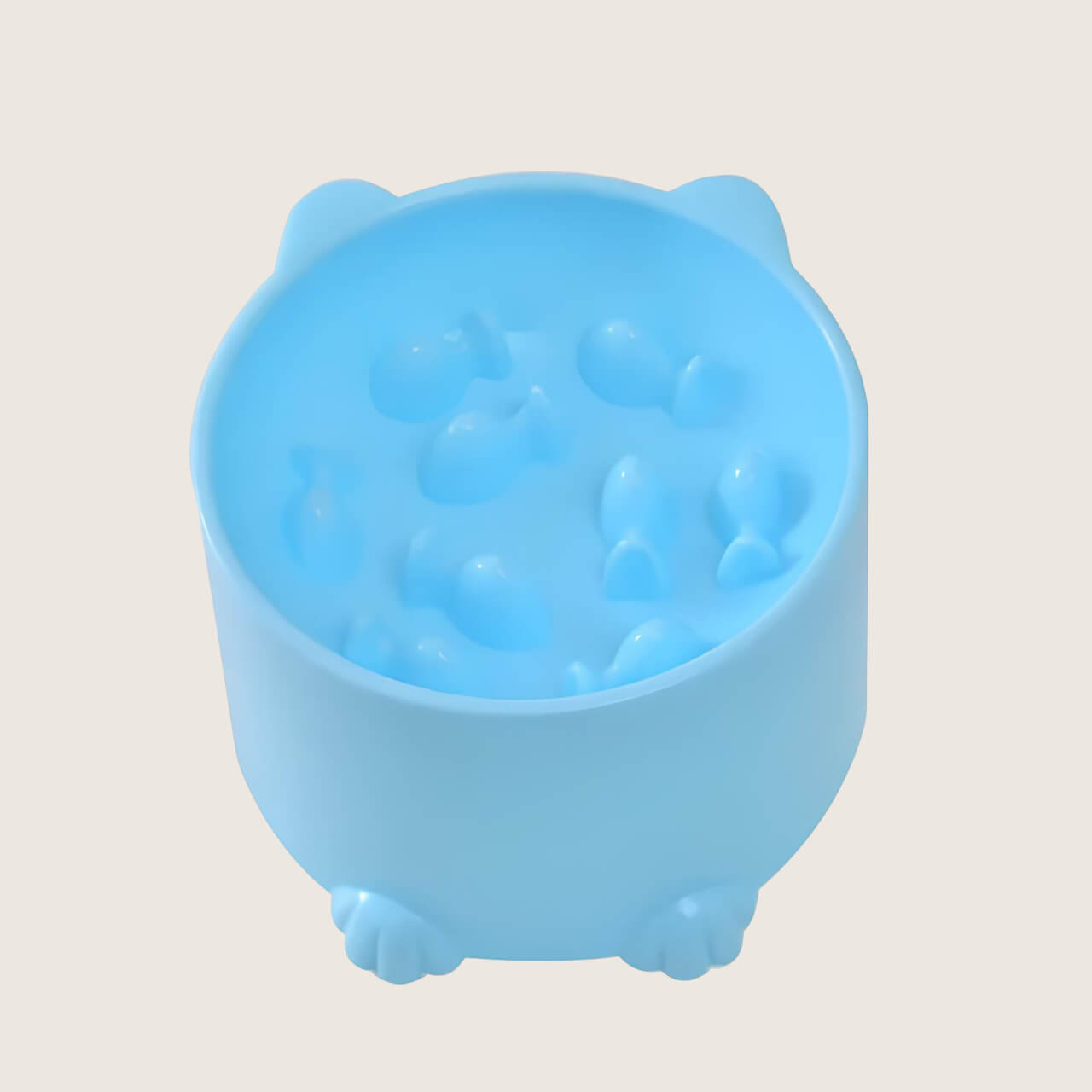 Gamelle anti-glouton pour chat - Surélevé