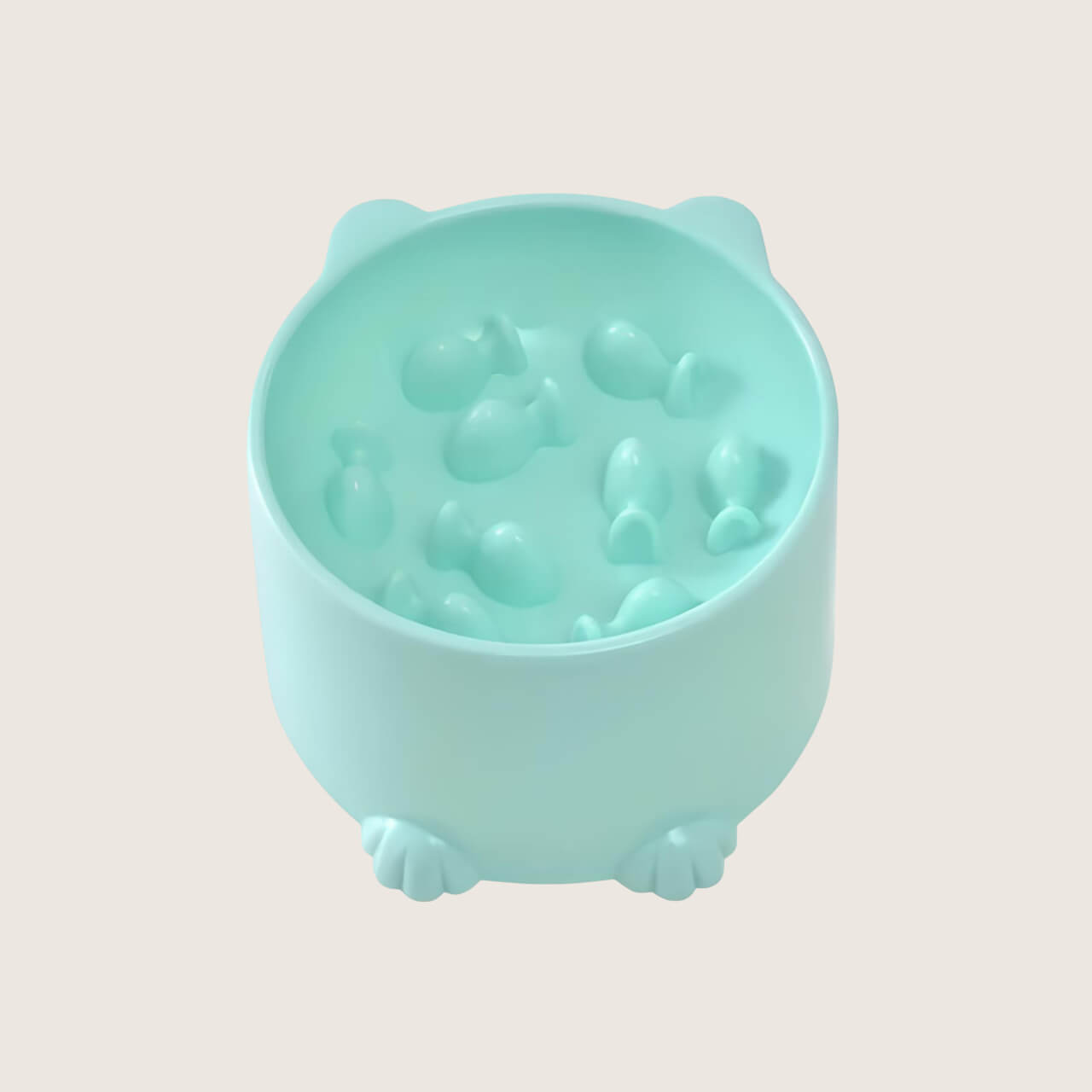 Gamelle anti-glouton pour chat - Surélevé