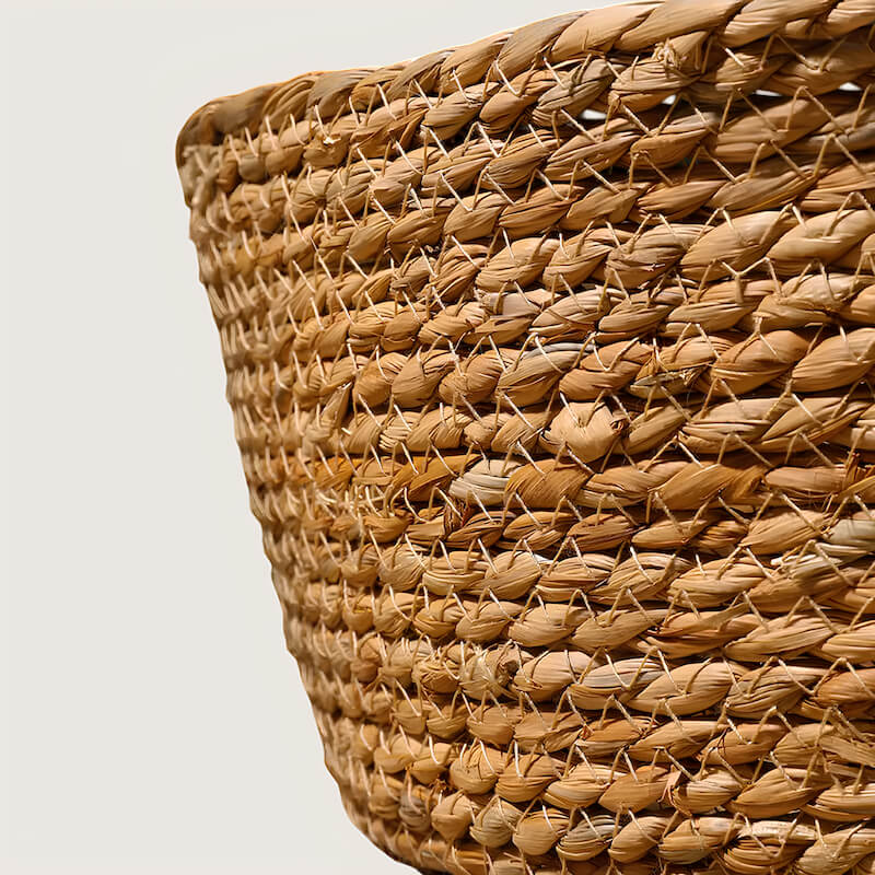 Panier rond en osier