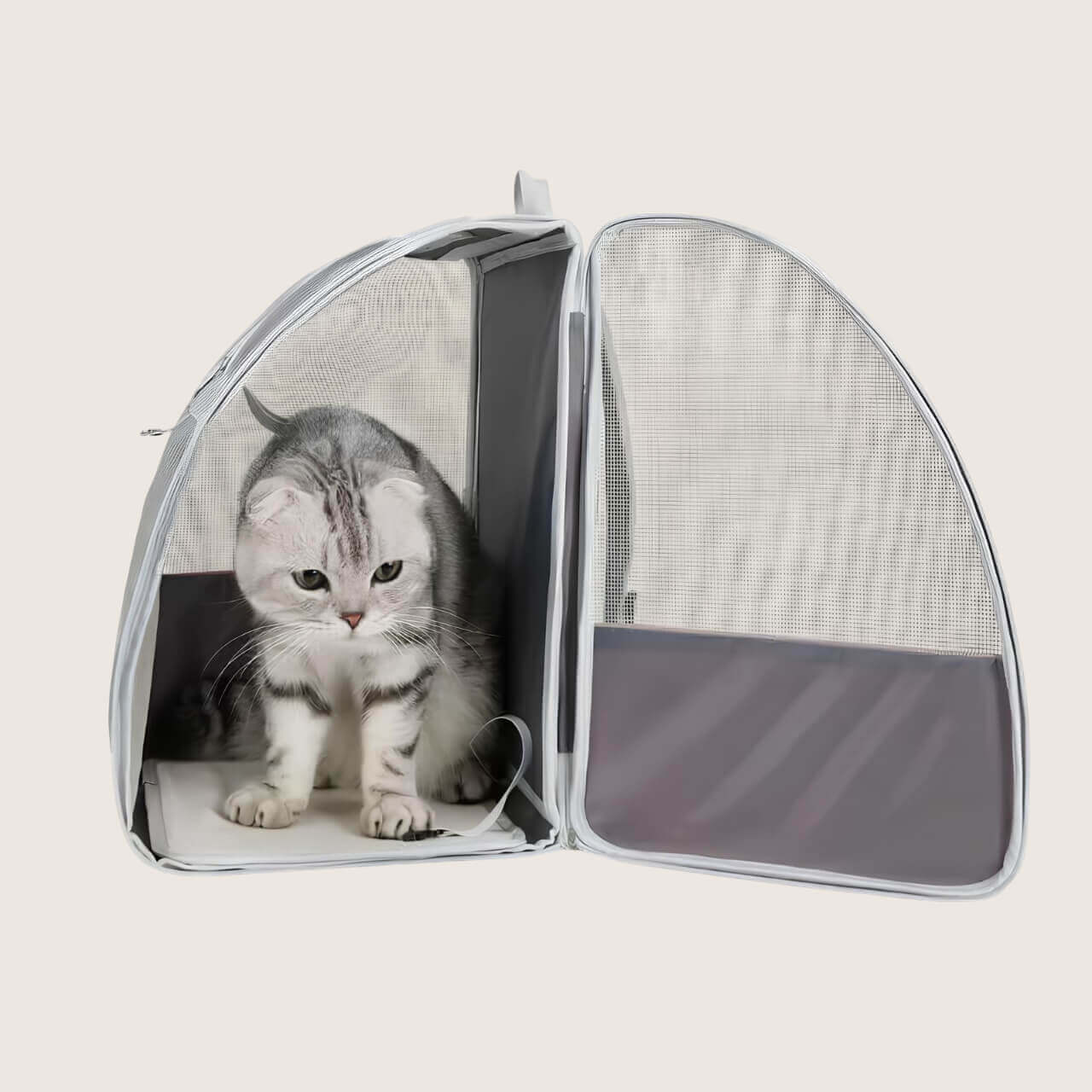 Sac à dos de voyage respirant pour chats