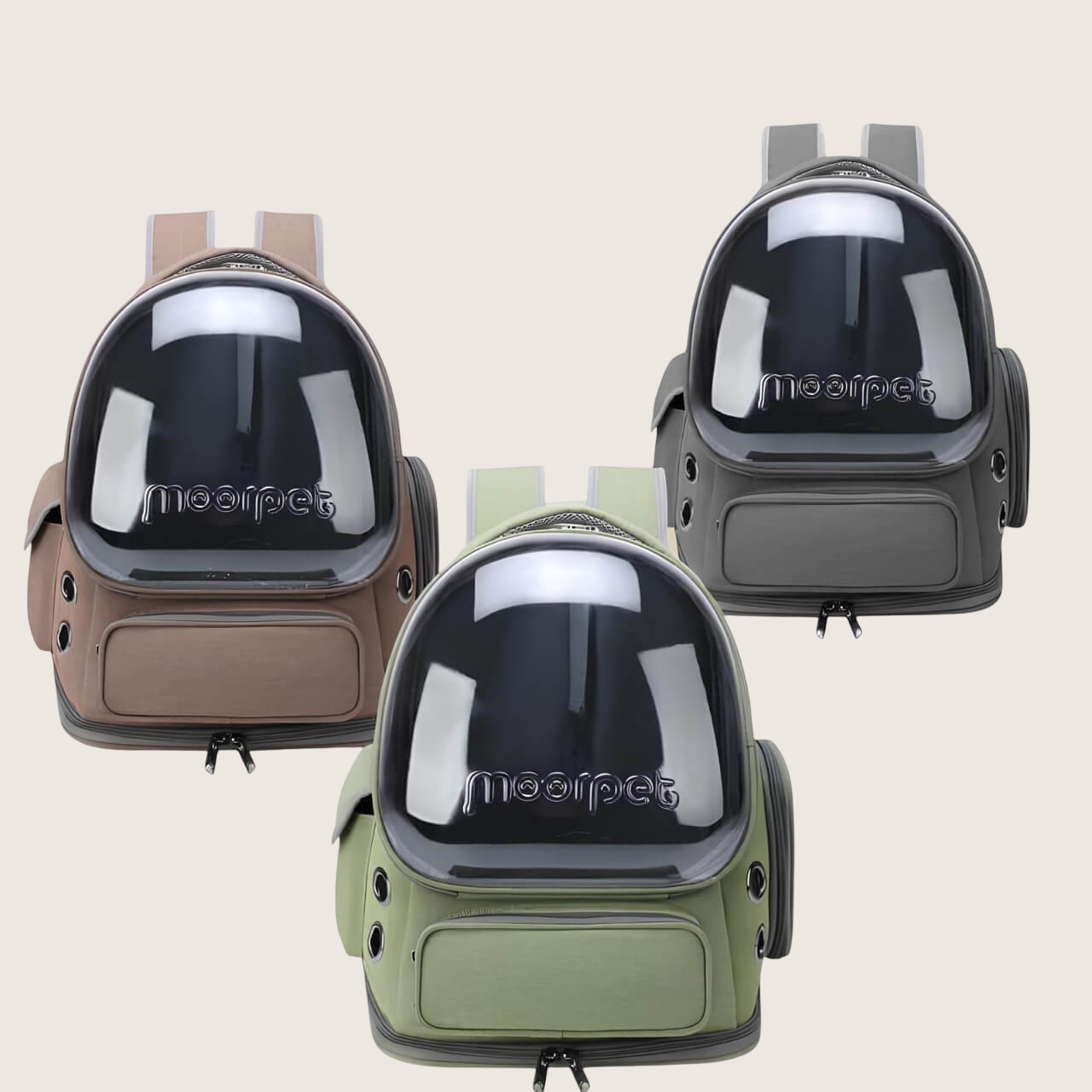 Sac à dos transport chat transparent - Fenêtre panoramique