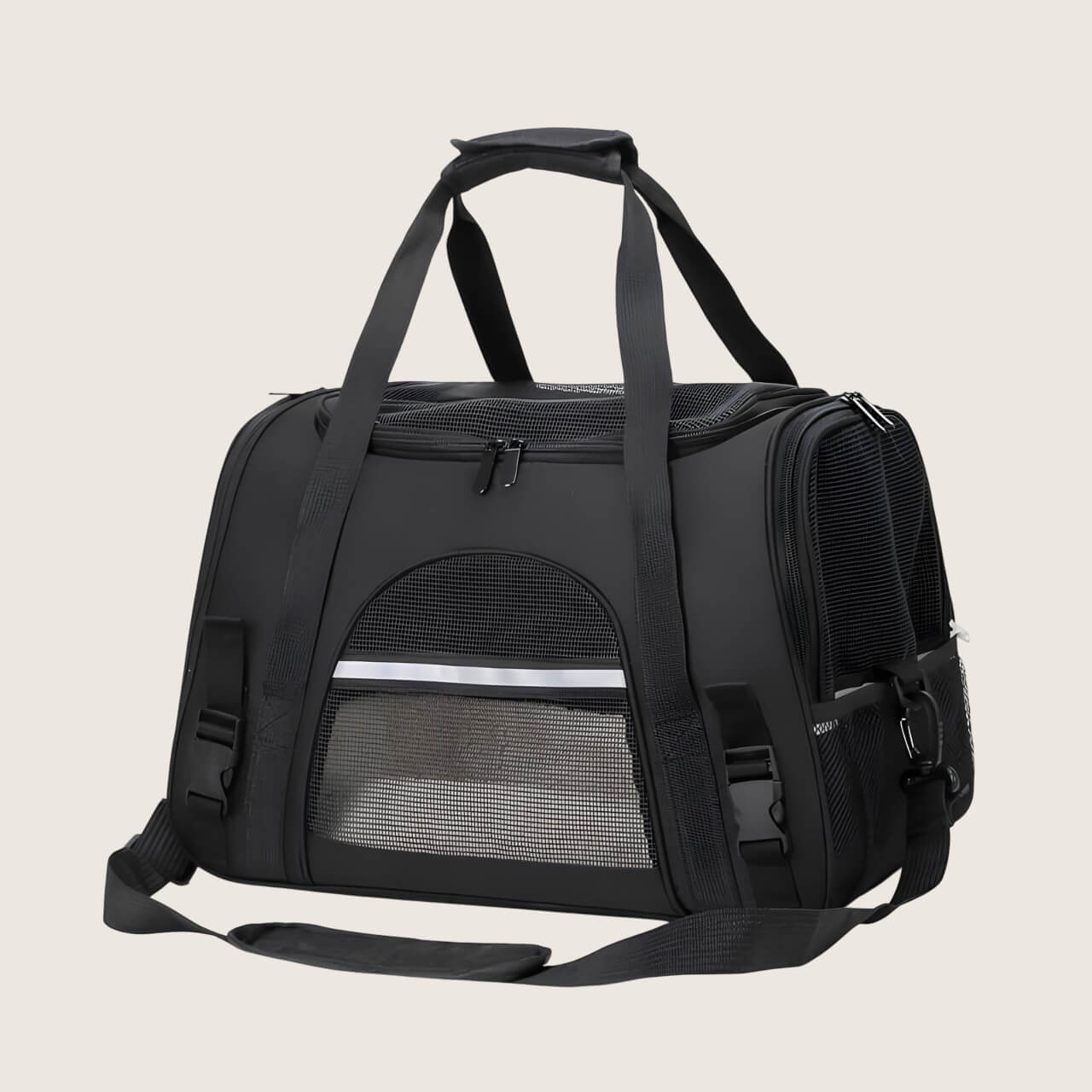 Sac de transport pliable pour chat - Souple et respirant
