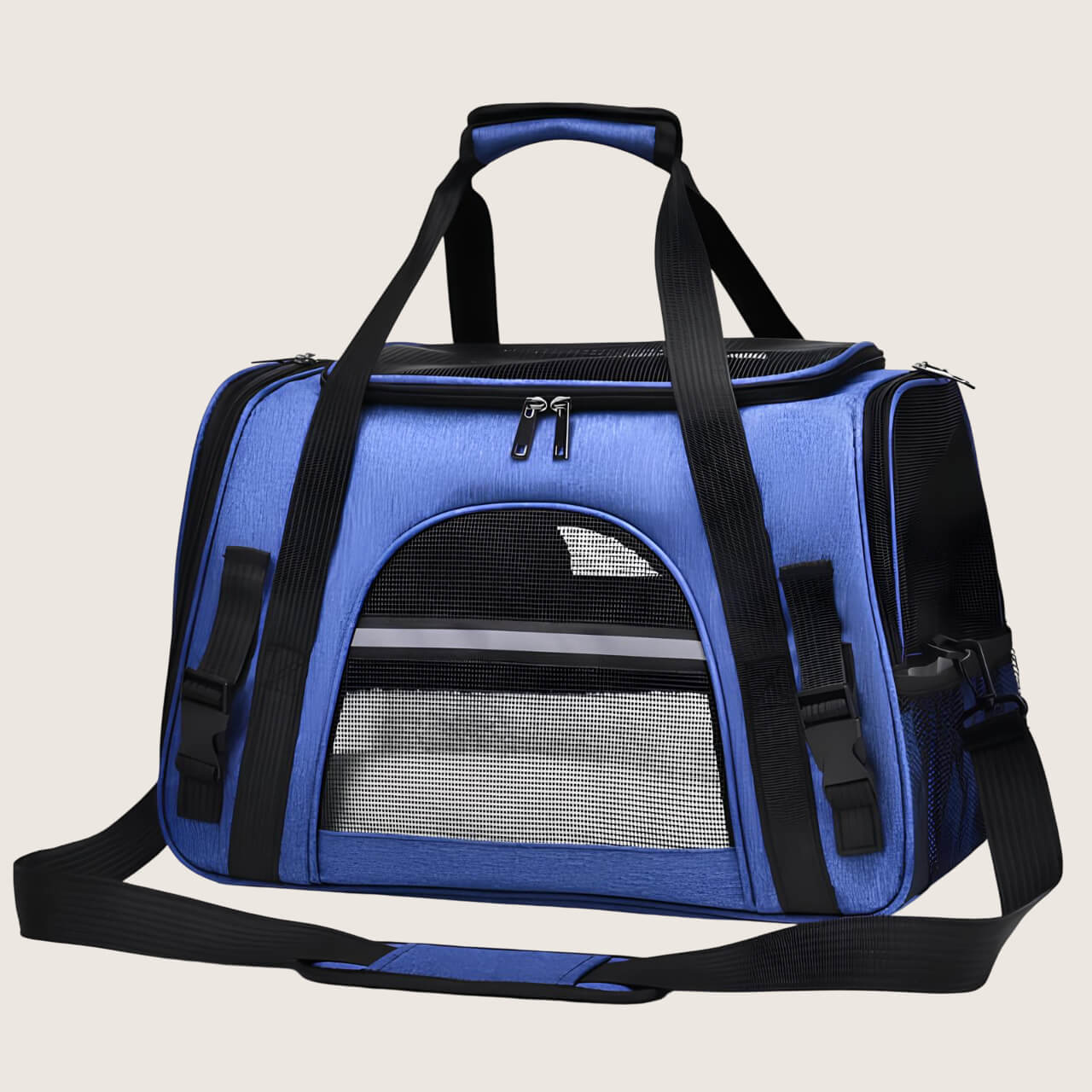 Sac de transport pliable pour chat - Souple et respirant