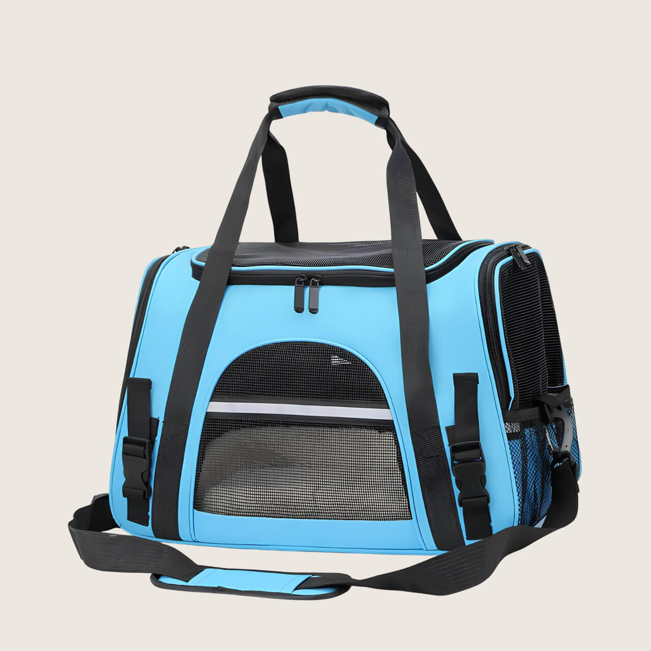 Sac de transport pliable pour chat - Souple et respirant