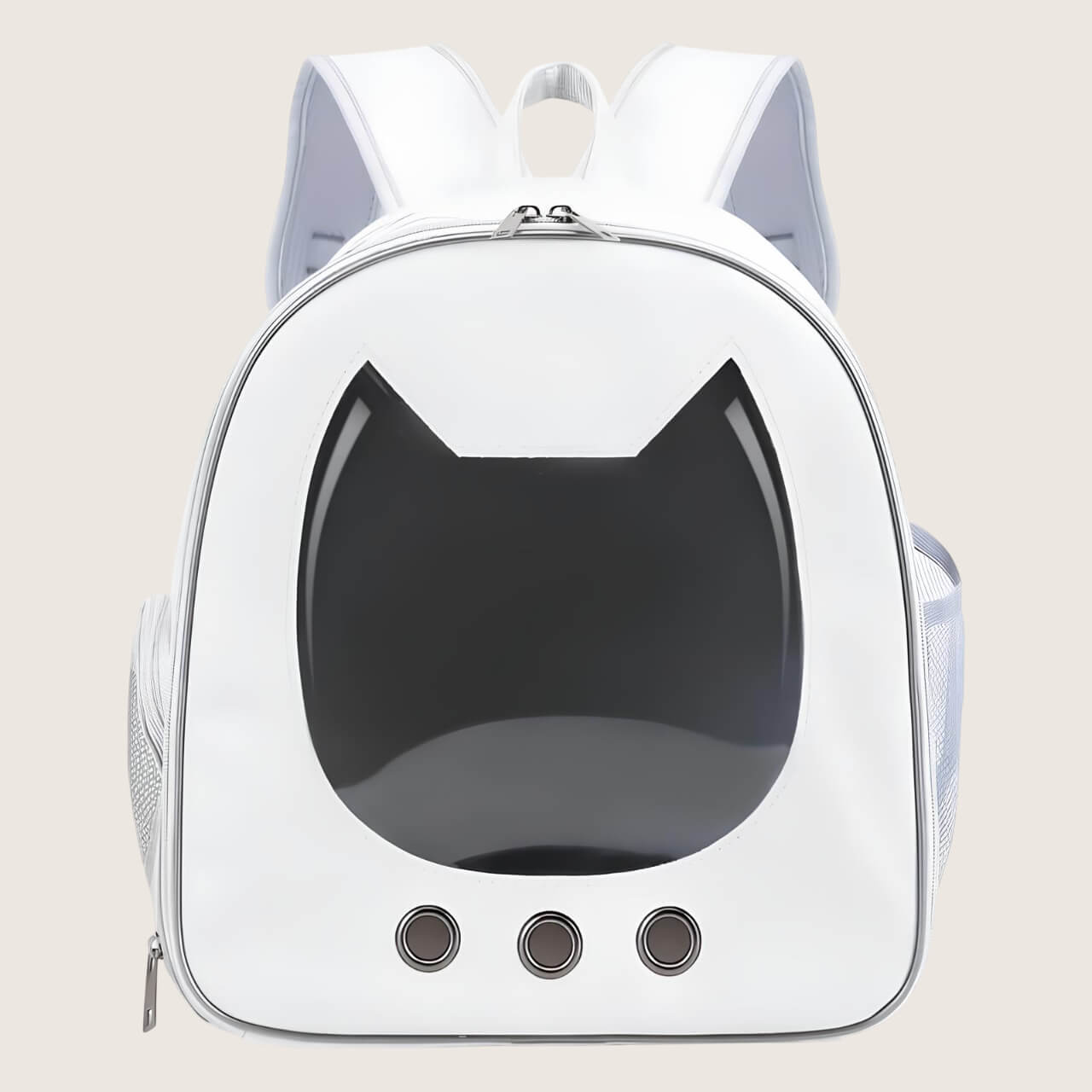Sac de transport chat transparent - Sac à dos respirant