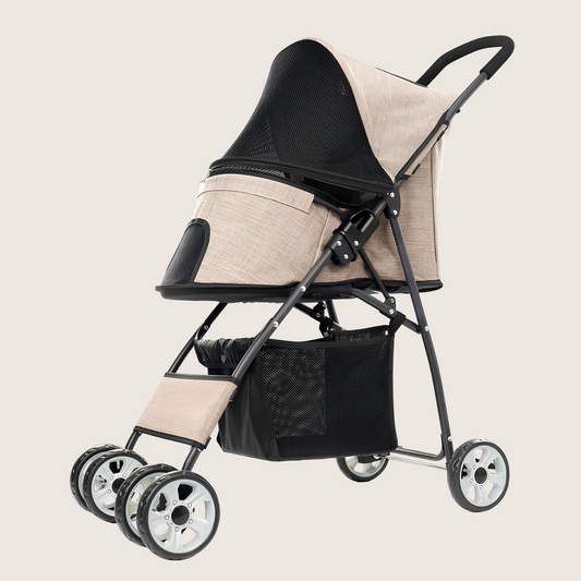 Poussette pliable pour chats